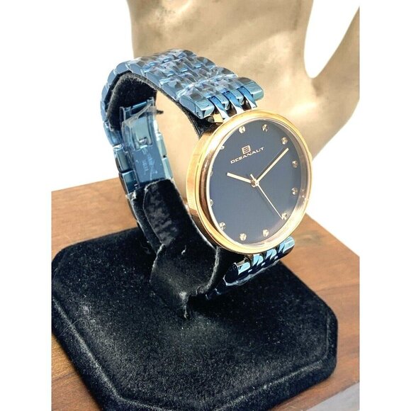 Oceanaut Women\'s Watch OC2206 Aerglo Quartz Blue Dial Rose Gold Steel 36mm main image 4